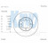 Brake Disc BR-9316 Kavo parts, Thumbnail 2
