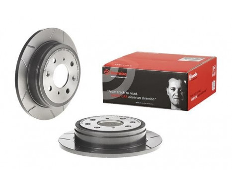 Brake Disc BREMBO MAX LINE 08.7104.75, Image 4