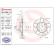 Brake Disc BREMBO MAX LINE 09.5285.75, Thumbnail 5