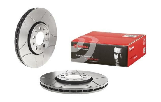 Brake Disc BREMBO MAX LINE 09.7010.76, Image 2