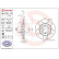 Brake Disc BREMBO MAX LINE 09.7011.75, Thumbnail 4