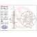 Brake Disc BREMBO MAX LINE 09.7880.75, Thumbnail 3