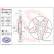 Brake Disc BREMBO MAX LINE 09.8689.75, Thumbnail 3