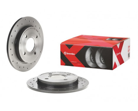 Brake Disc BREMBO XTRA LINE 08.4931.2X, Image 3