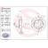 Brake Disc BREMBO XTRA LINE 08.7165.1X, Thumbnail 3