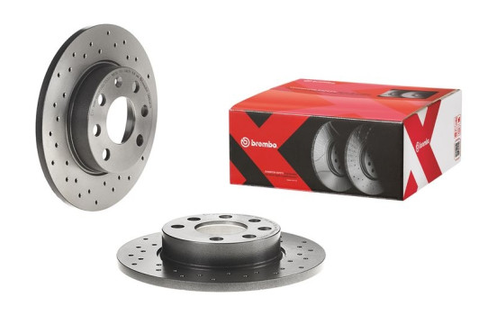 Brake Disc BREMBO XTRA LINE 08.8638.1X, Image 2
