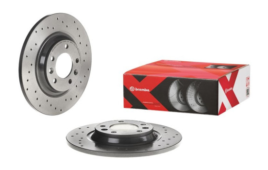 Brake Disc BREMBO XTRA LINE 08.8682.1X, Image 2