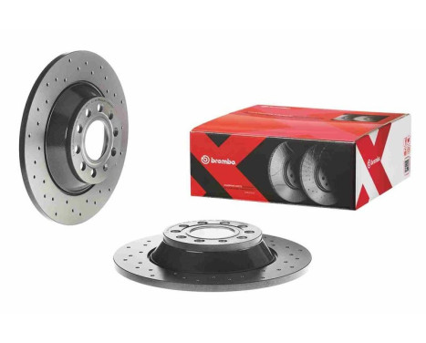 Brake Disc BREMBO XTRA LINE 08.8843.2X, Image 3