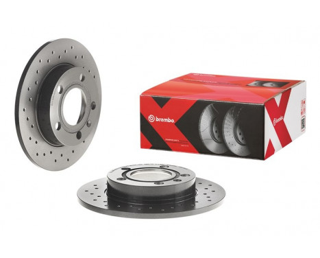 Brake Disc BREMBO XTRA LINE 08.9136.1X, Image 3