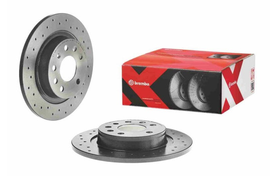 Brake Disc BREMBO XTRA LINE 08.9511.1X, Image 2