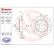 Brake Disc BREMBO XTRA LINE 08.9975.2X, Thumbnail 2