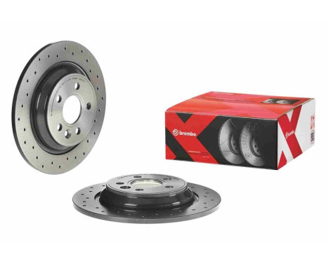 Brake Disc BREMBO XTRA LINE 08.A537.1X, Image 2