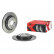 Brake Disc BREMBO XTRA LINE 08.A537.1X, Thumbnail 2