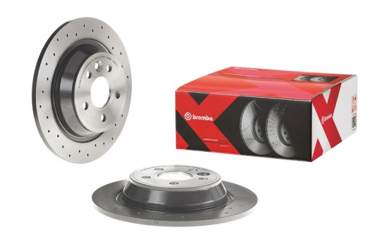 Brake Disc BREMBO XTRA LINE 08.A540.1X, Image 2