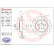 Brake Disc BREMBO XTRA LINE 08.A725.1X, Thumbnail 3