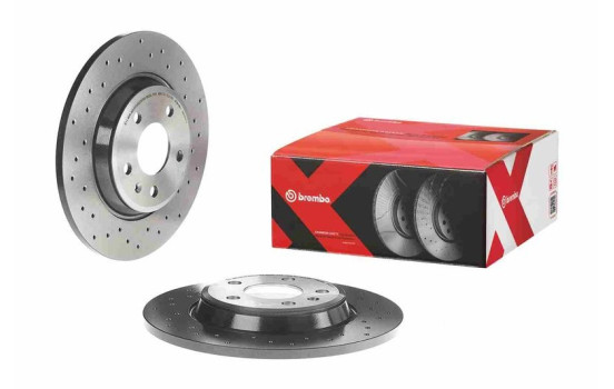 Brake Disc BREMBO XTRA LINE 08.A759.1X, Image 2