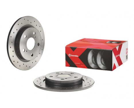 Brake Disc BREMBO XTRA LINE 08.A912.1X, Image 3