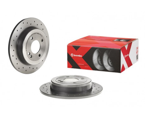 Brake Disc BREMBO XTRA LINE 08.C172.1X, Image 3