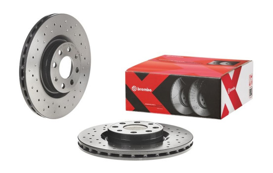 Brake Disc BREMBO XTRA LINE 09.4939.3X, Image 2
