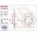 Brake Disc BREMBO XTRA LINE 09.5390.3X, Thumbnail 2