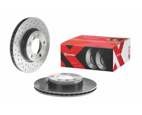 Brake Disc BREMBO XTRA LINE 09.5390.3X, Image 3