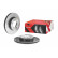 Brake Disc BREMBO XTRA LINE 09.5390.3X, Thumbnail 3