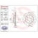 Brake Disc BREMBO XTRA LINE 09.5509.1X, Thumbnail 3