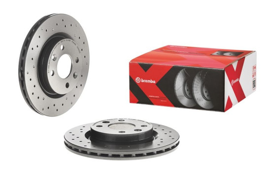 Brake Disc BREMBO XTRA LINE 09.5802.2X, Image 2
