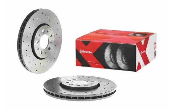 Brake Disc BREMBO XTRA LINE 09.7010.2X, Image 2