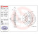 Brake Disc BREMBO XTRA LINE 09.7011.1X, Thumbnail 2