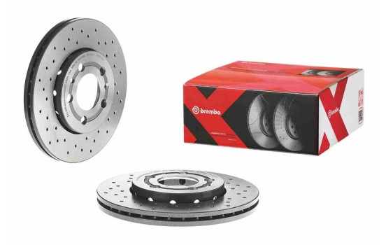 Brake Disc BREMBO XTRA LINE 09.7011.1X, Image 2