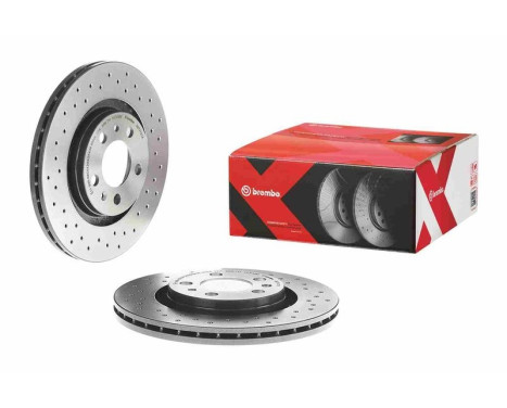 Brake Disc BREMBO XTRA LINE 09.7012.1X, Image 3