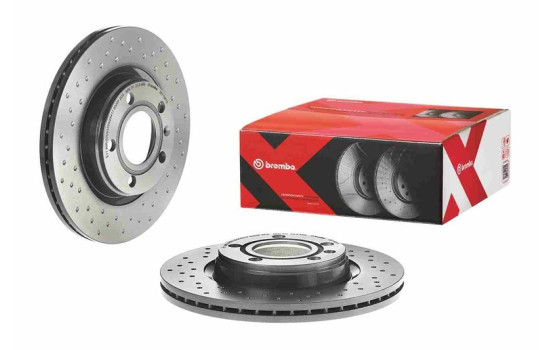 Brake Disc BREMBO XTRA LINE 09.7196.1X, Image 2