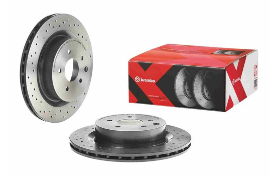 Brake Disc BREMBO XTRA LINE 09.7356.2X, Image 2
