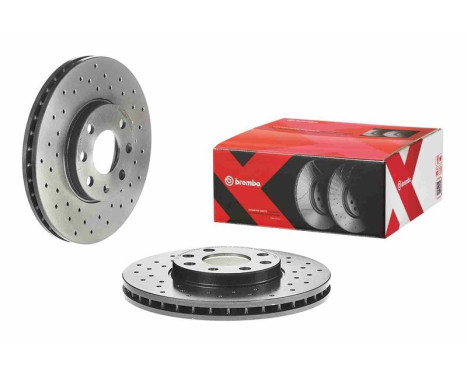 Brake Disc BREMBO XTRA LINE 09.7628.1X, Image 3