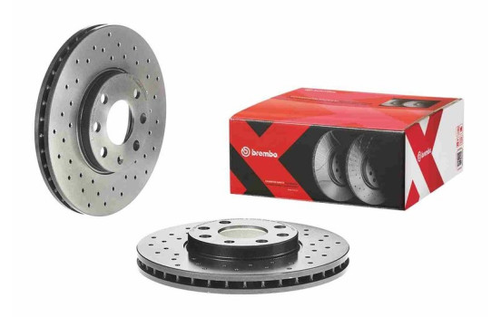 Brake Disc BREMBO XTRA LINE 09.7628.1X, Image 2