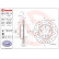 Brake Disc BREMBO XTRA LINE 09.7701.1X, Thumbnail 2