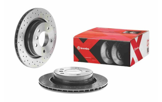 Brake Disc BREMBO XTRA LINE 09.7702.1X, Image 2