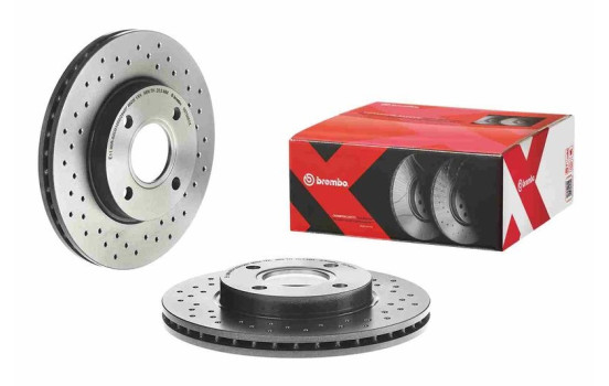 Brake Disc BREMBO XTRA LINE 09.7806.1X, Image 2