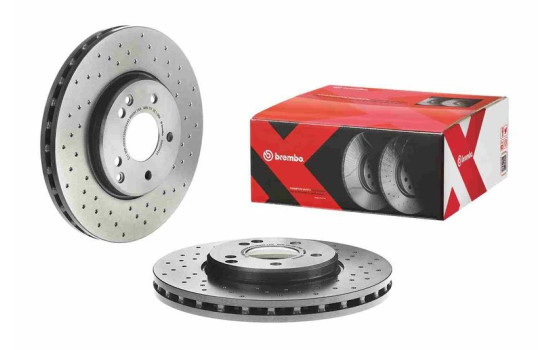 Brake Disc BREMBO XTRA LINE 09.8304.2X, Image 2