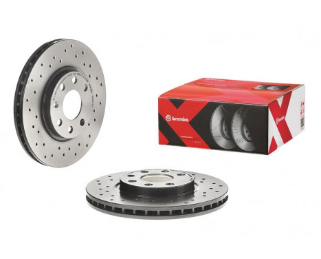 Brake Disc BREMBO XTRA LINE 09.8601.1X, Image 3