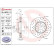 Brake Disc BREMBO XTRA LINE 09.8633.1X, Thumbnail 3