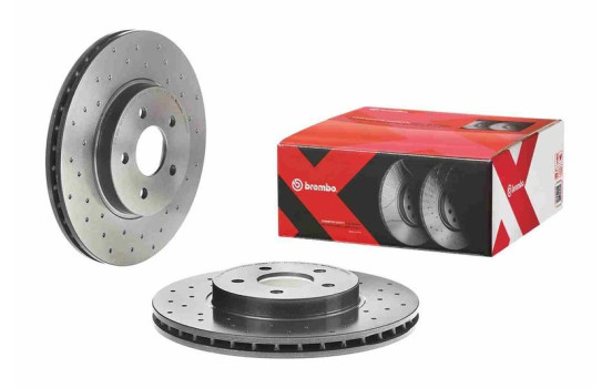 Brake Disc BREMBO XTRA LINE 09.8665.1X, Image 2