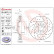 Brake Disc BREMBO XTRA LINE 09.8670.1X, Thumbnail 2