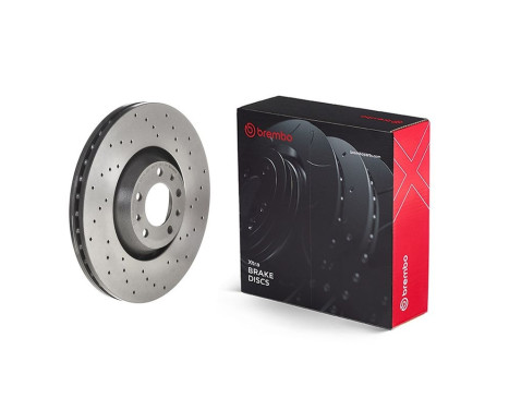 Brake Disc BREMBO XTRA LINE 09.8670.1X, Image 2
