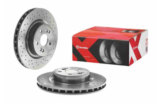 Brake Disc BREMBO XTRA LINE 09.8904.1X, Image 2