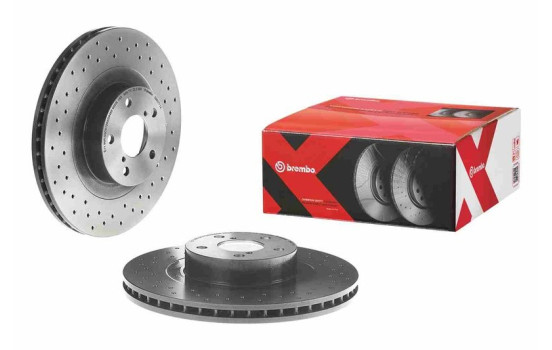 Brake Disc BREMBO XTRA LINE 09.9077.1X, Image 2