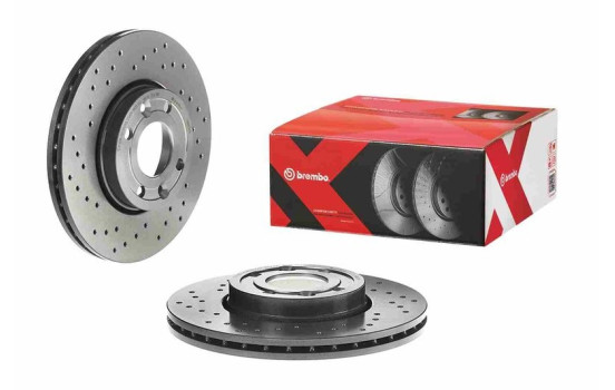 Brake Disc BREMBO XTRA LINE 09.9078.1X, Image 2