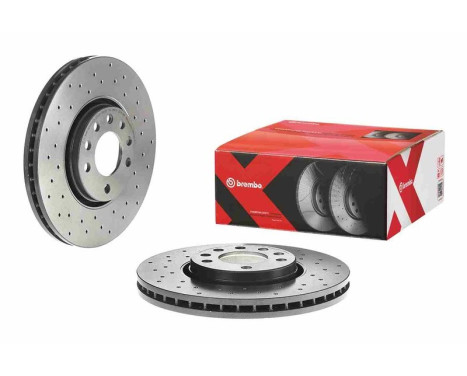 Brake Disc BREMBO XTRA LINE 09.9162.1X, Image 3