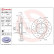 Brake Disc BREMBO XTRA LINE 09.9464.1X, Thumbnail 3